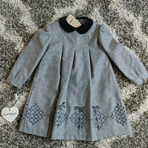 NWT Italian toddler girl dress 2T
